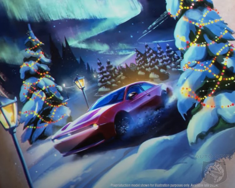 Dodge Christmas Ad Teases Upcoming 2025 Charger Daytona
